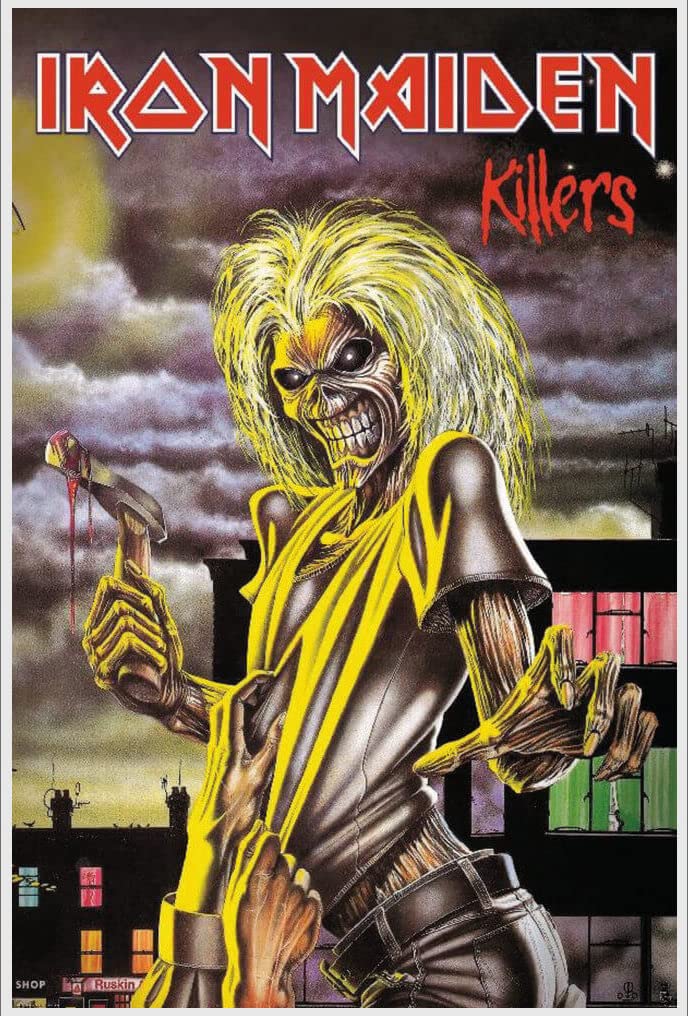 ポスター付！見本盤 白ラベル IRON MAIDEN / KILLERS Amazon.com: Iron Maiden - Killers - Officially Licensed
